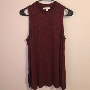 Sweater tank top